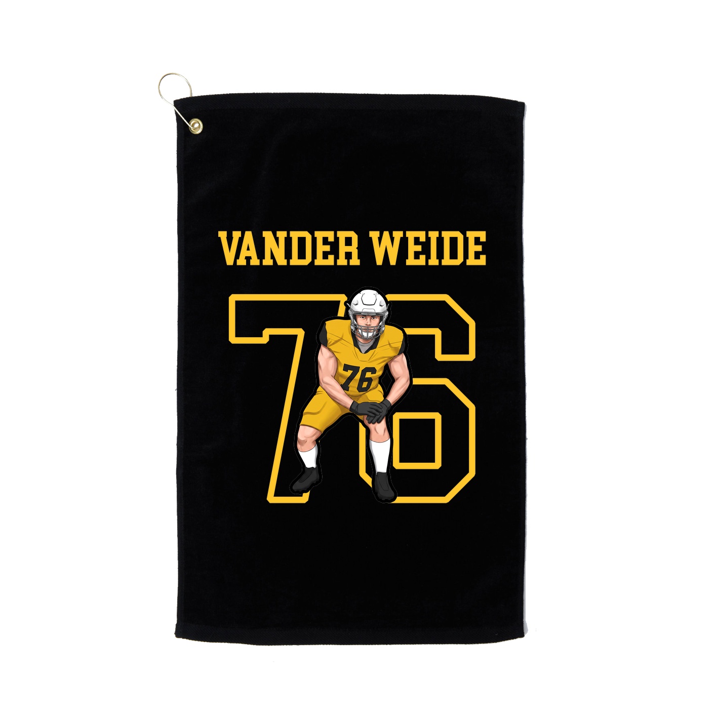 Golf Towel — Shirsey in Black