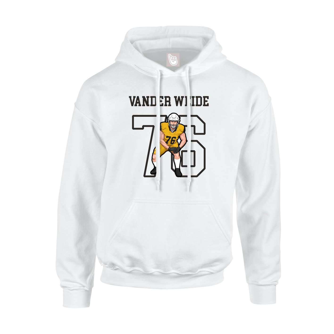 Youth Hoodie — Shirsey in White