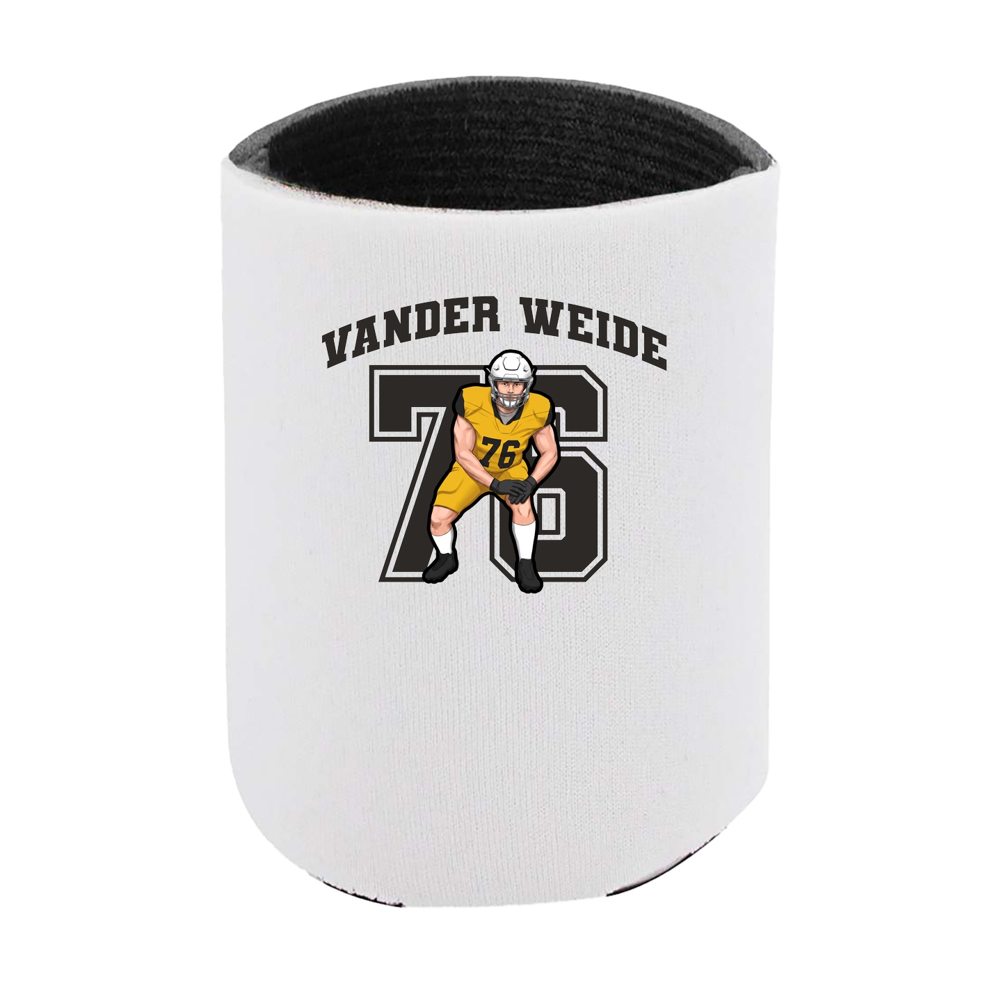 Can Holder — Number in White