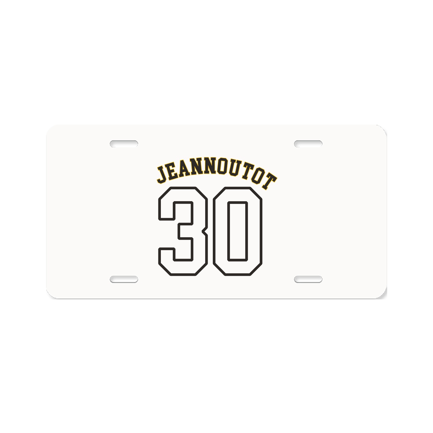 License Plate — Shirsey Arch in Classic