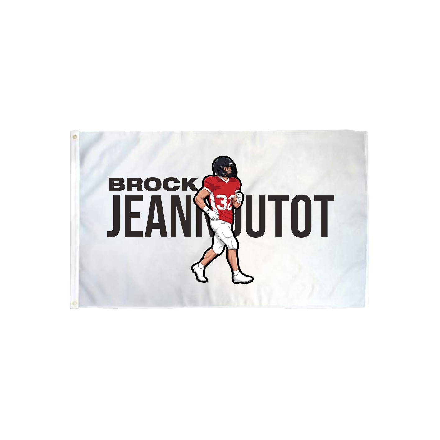 3x5 Flag — Player Name in Classic