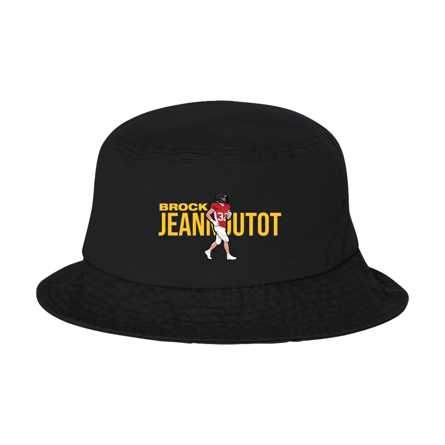 Bucket Cap — Player Name in Black