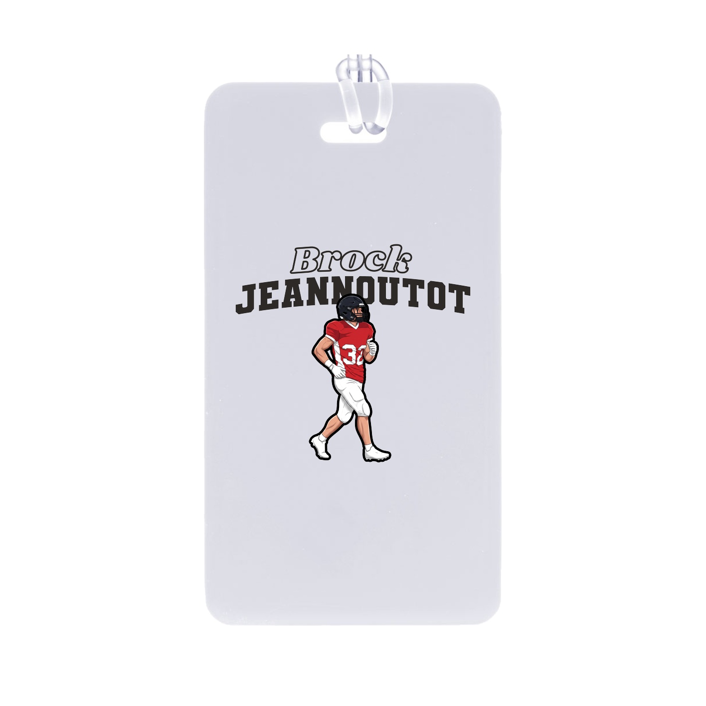 Bag Tag — Name Arch in Classic