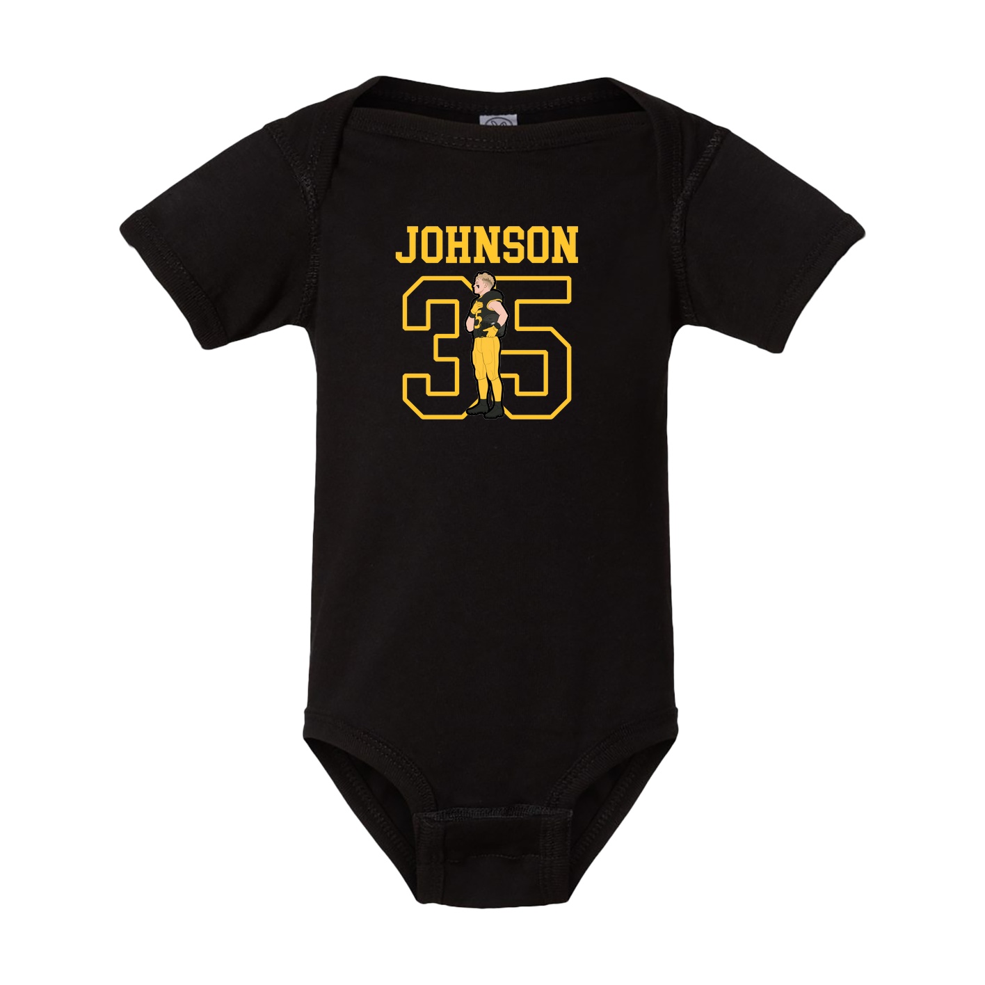 Baby Onesie — Shirsey in Black