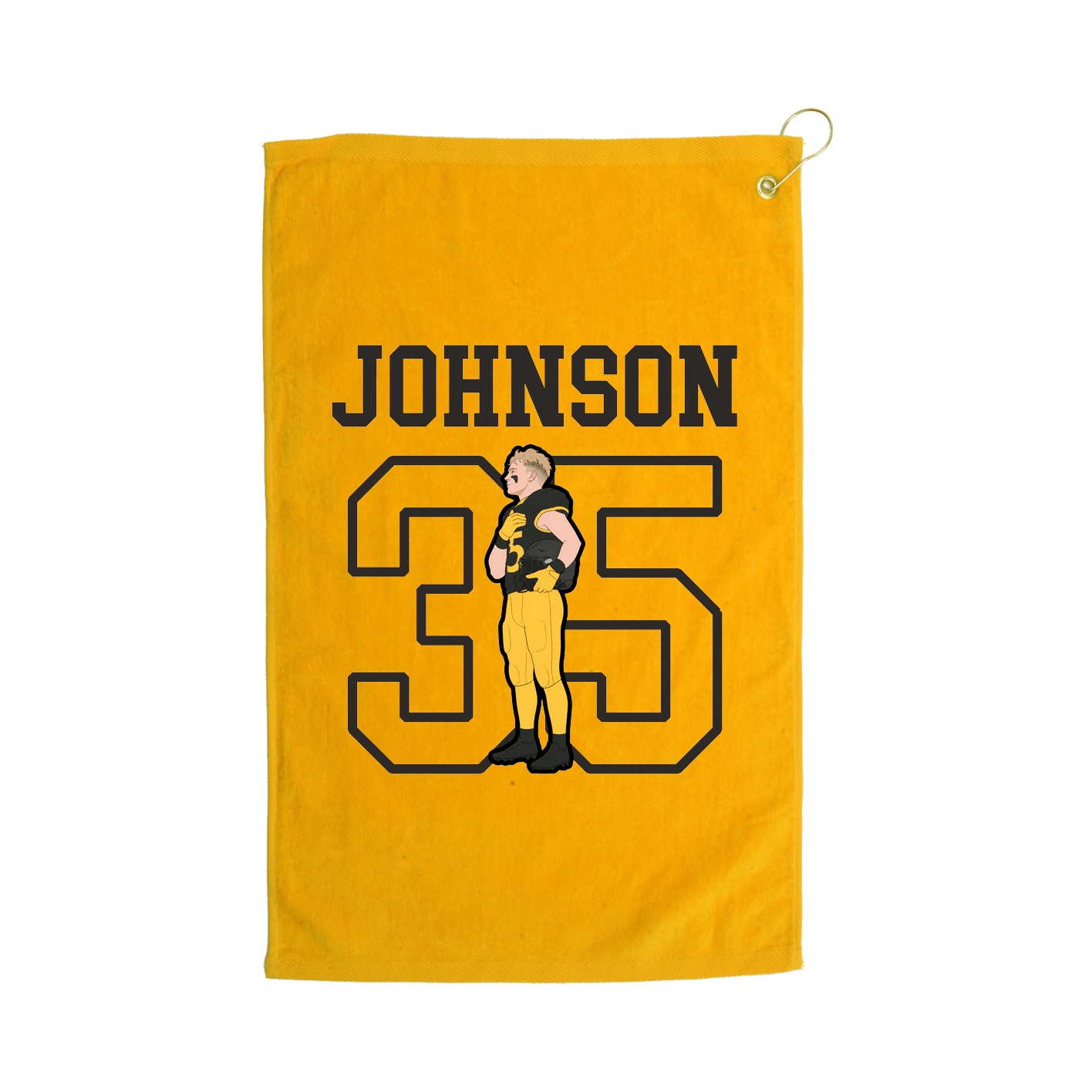 Golf Towel — Shirsey in Gold