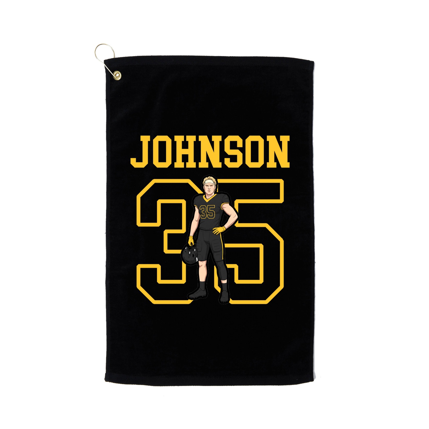 Golf Towel — Shirsey in Black