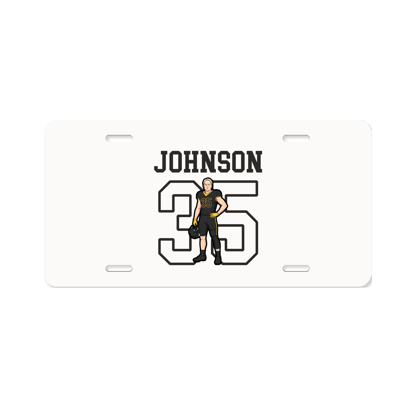 License Plate — Shirsey in Classic