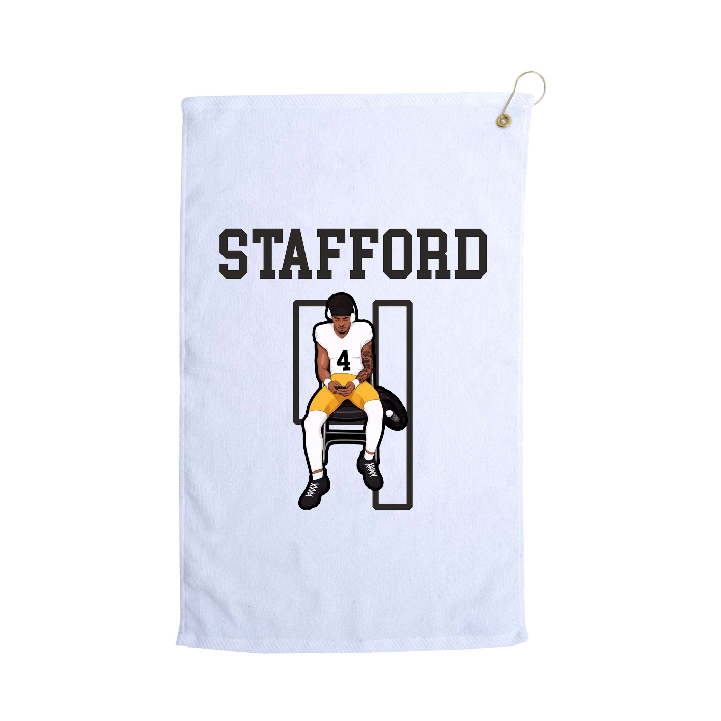 Golf Towel — Shirsey in White