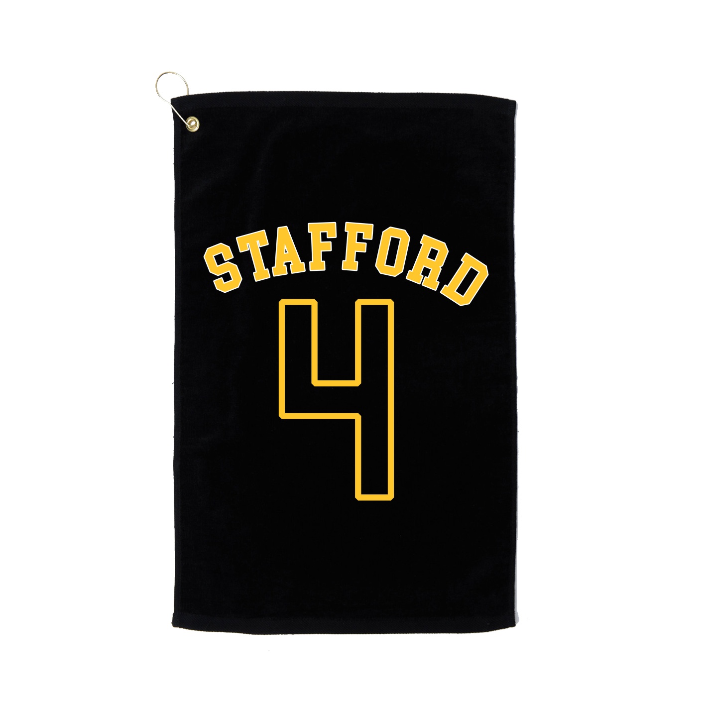 Golf Towel — Shirsey Arch in Black