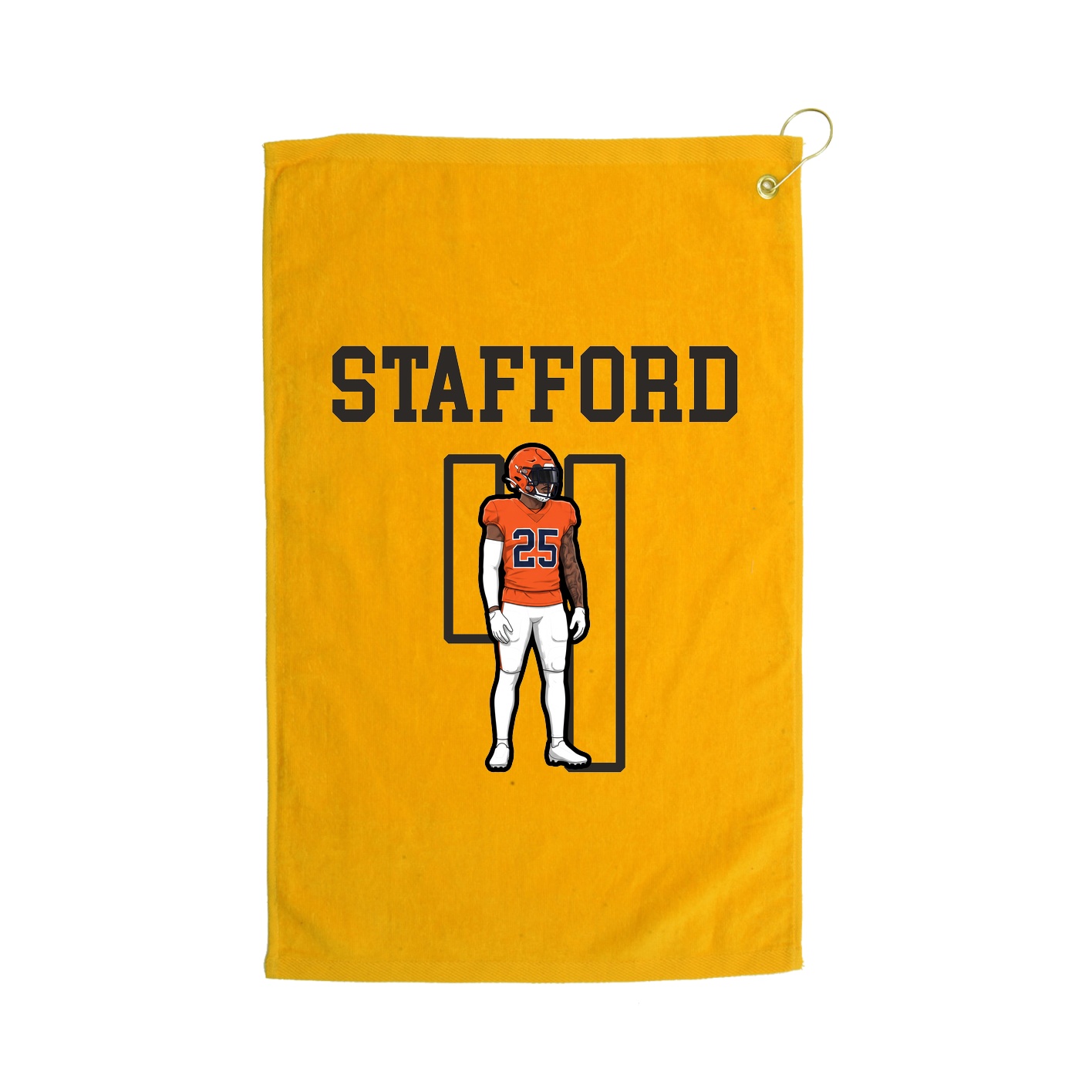 Golf Towel — Shirsey in Gold