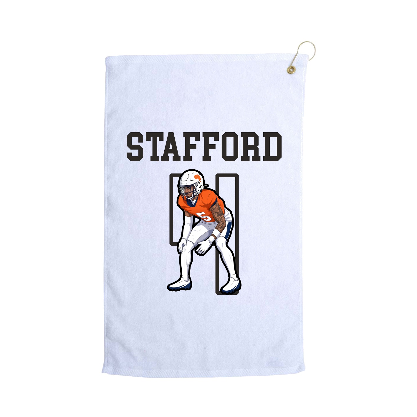 Golf Towel — Shirsey in White