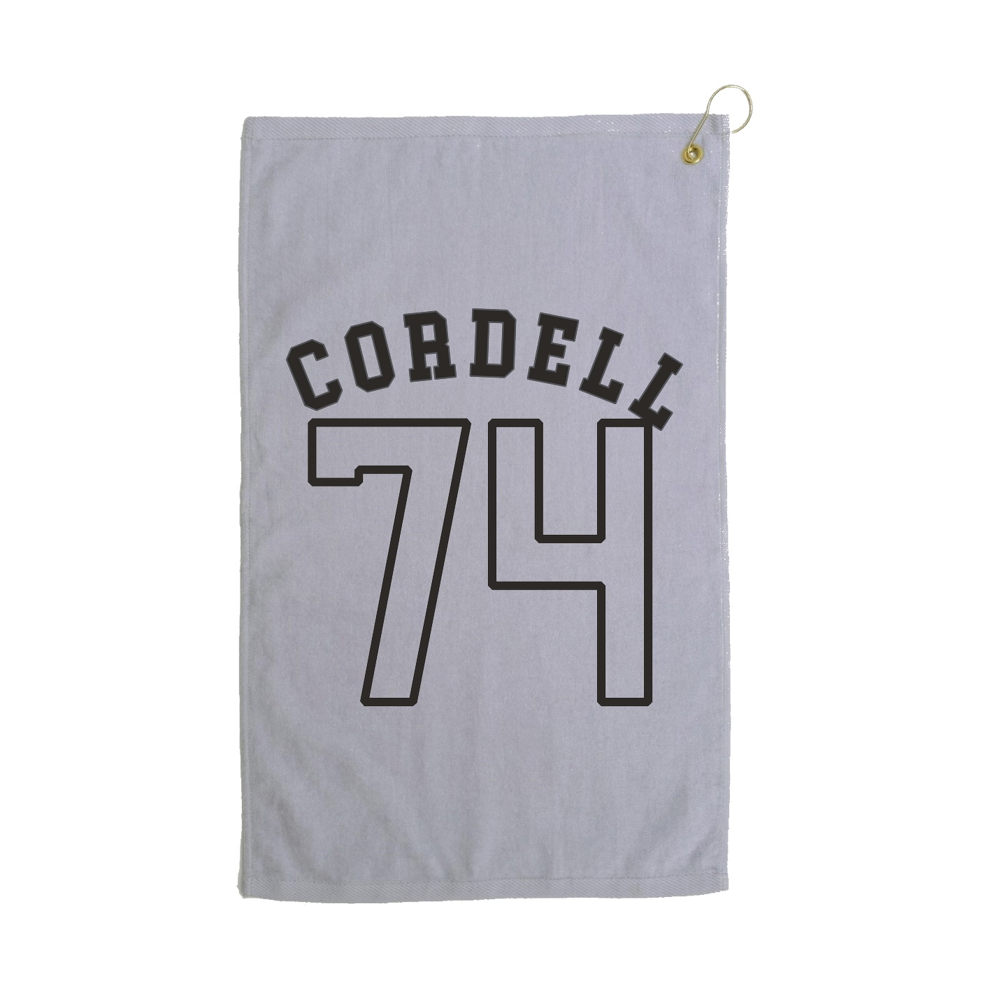 Golf Towel — Shirsey Arch in Grey