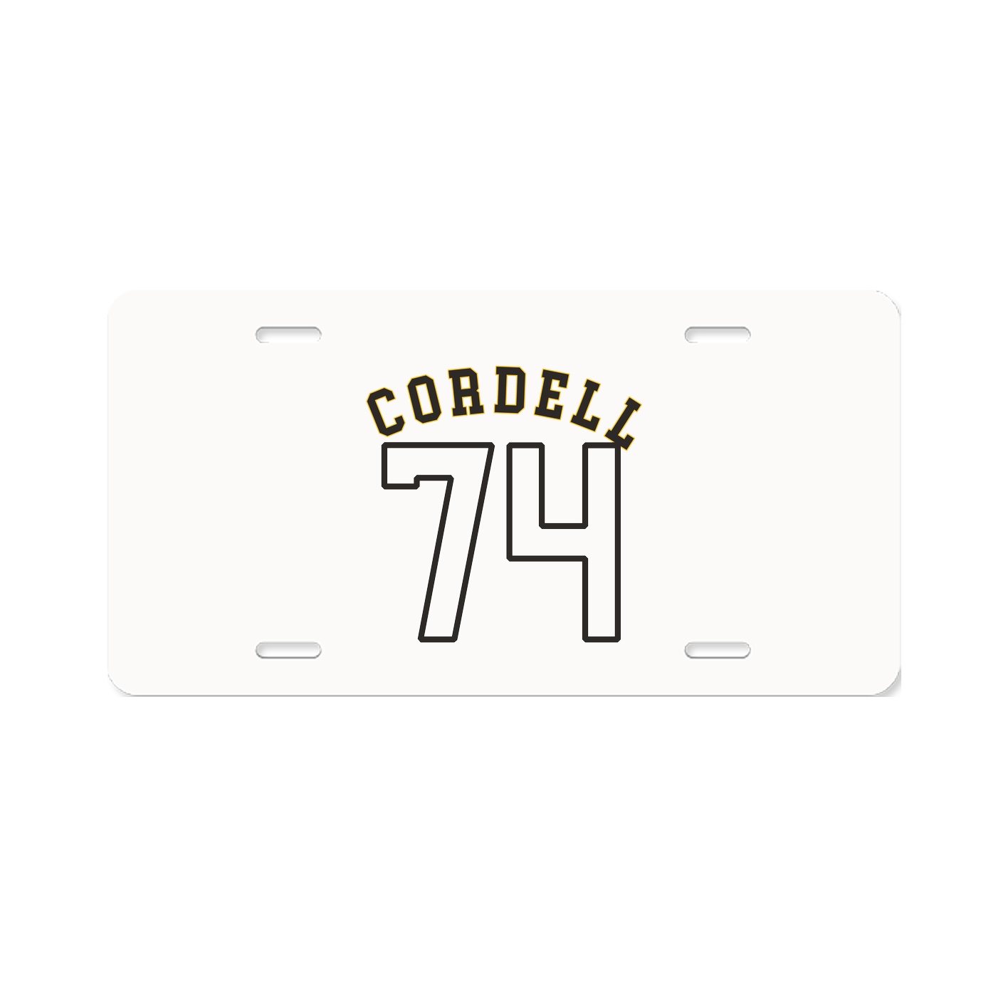 License Plate — Shirsey Arch in Classic