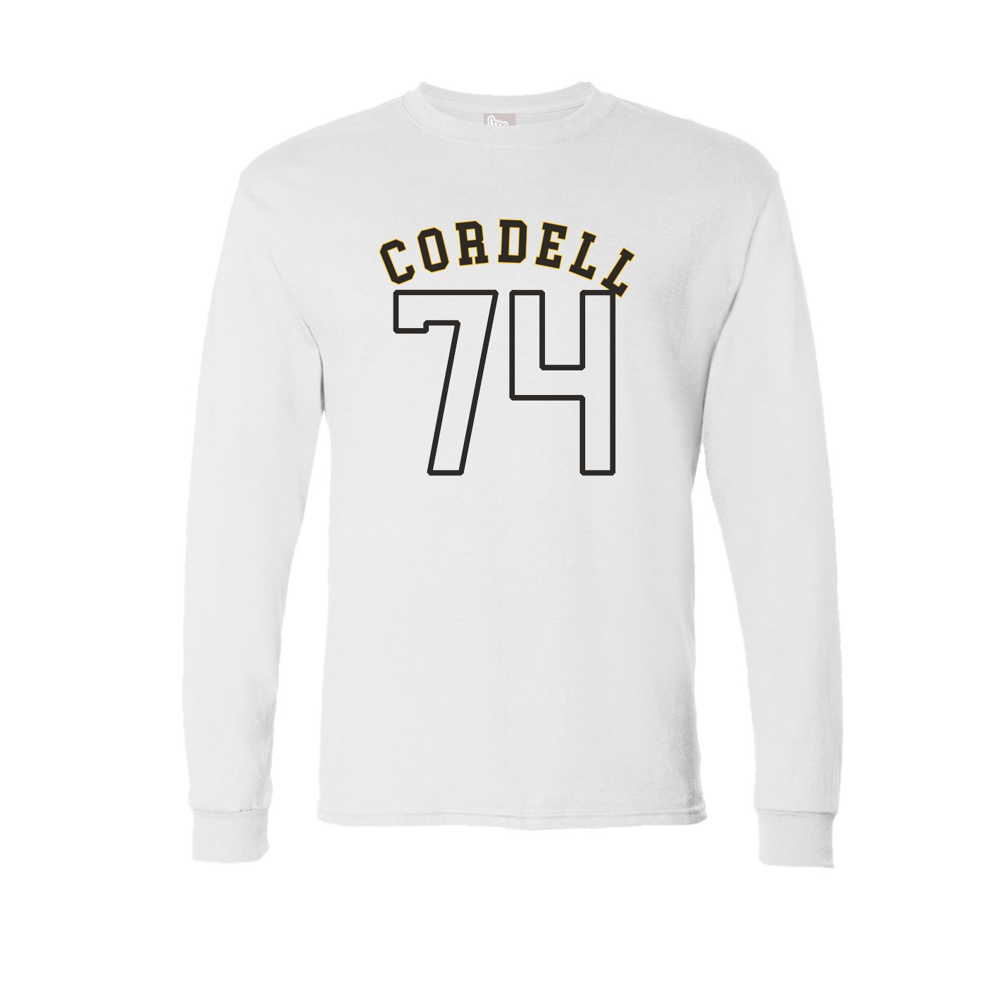 Long Sleeve Tee — Shirsey Arch in White