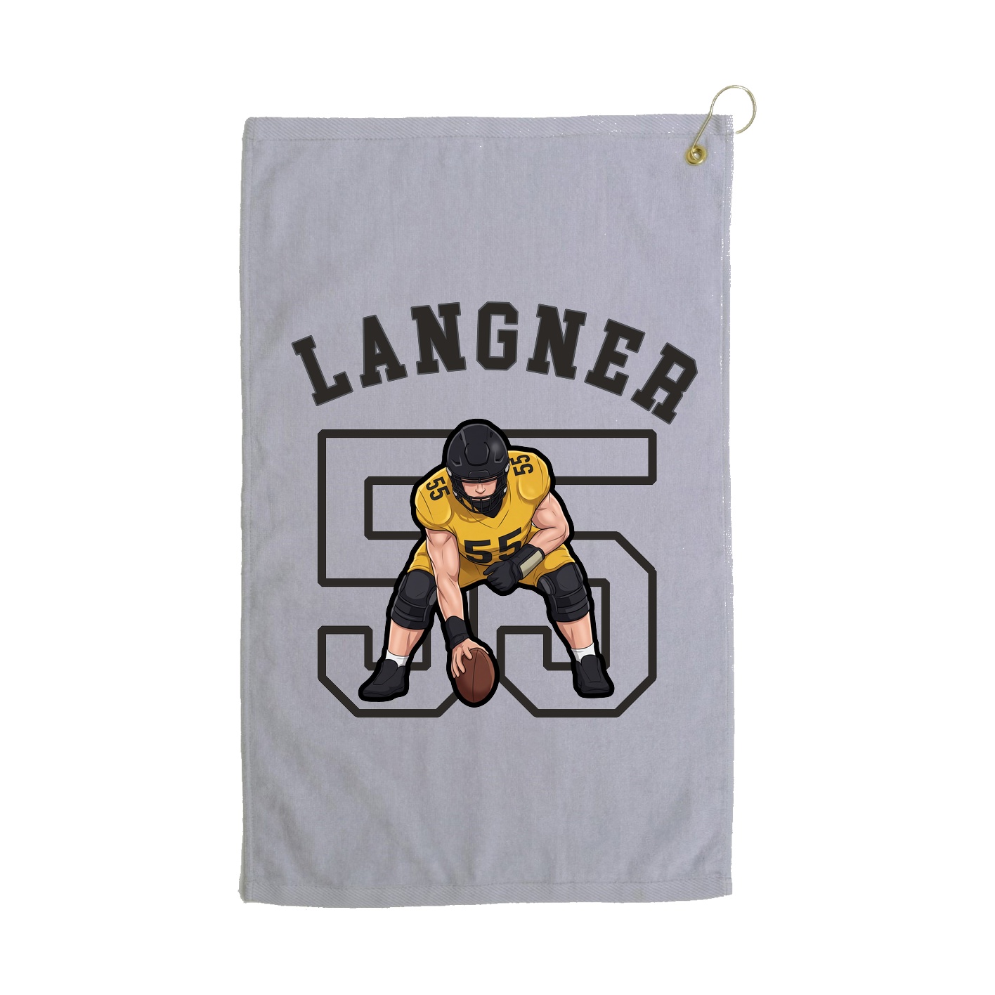 Golf Towel — Shirsey Arch in Grey