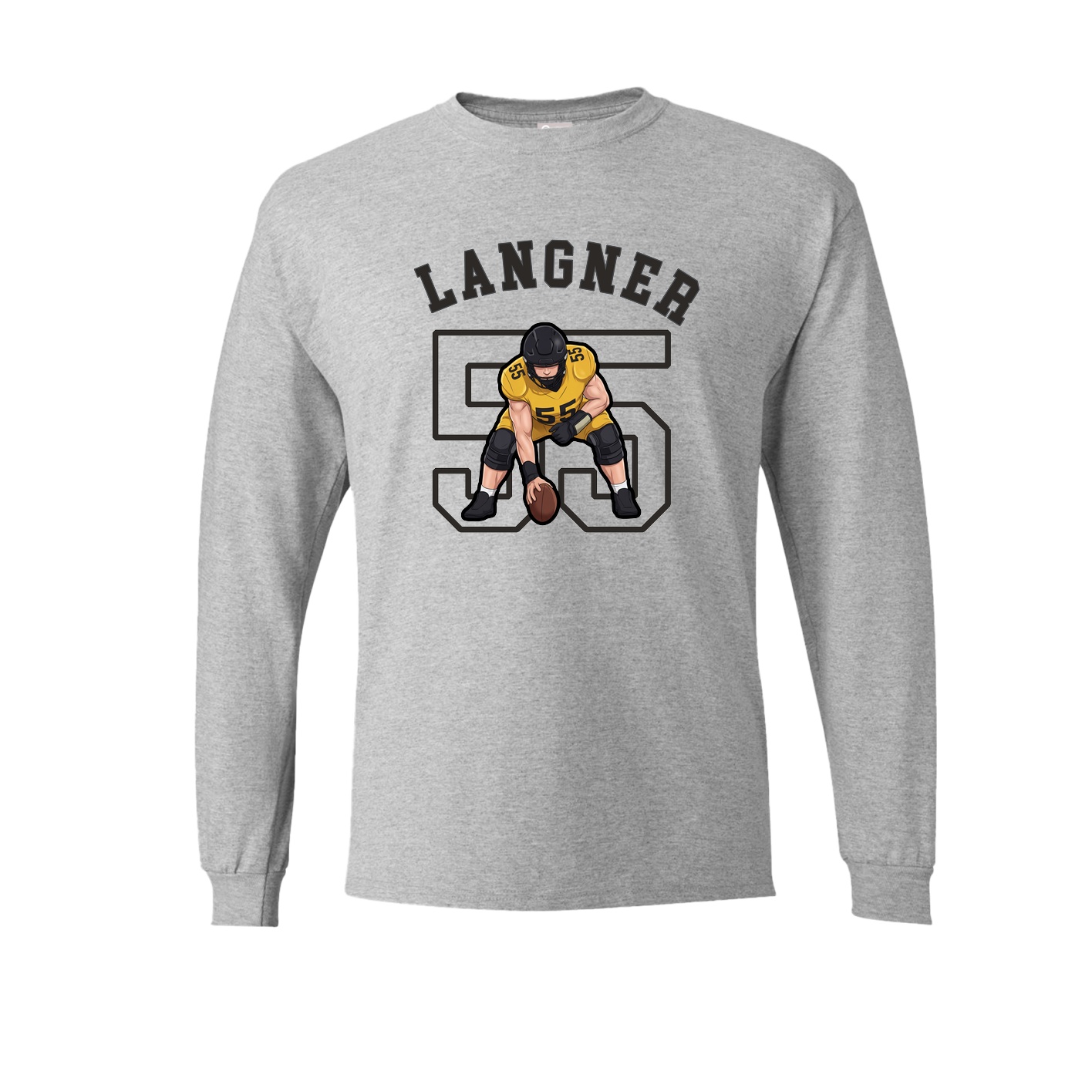 Long Sleeve Tee — Shirsey Arch in Grey