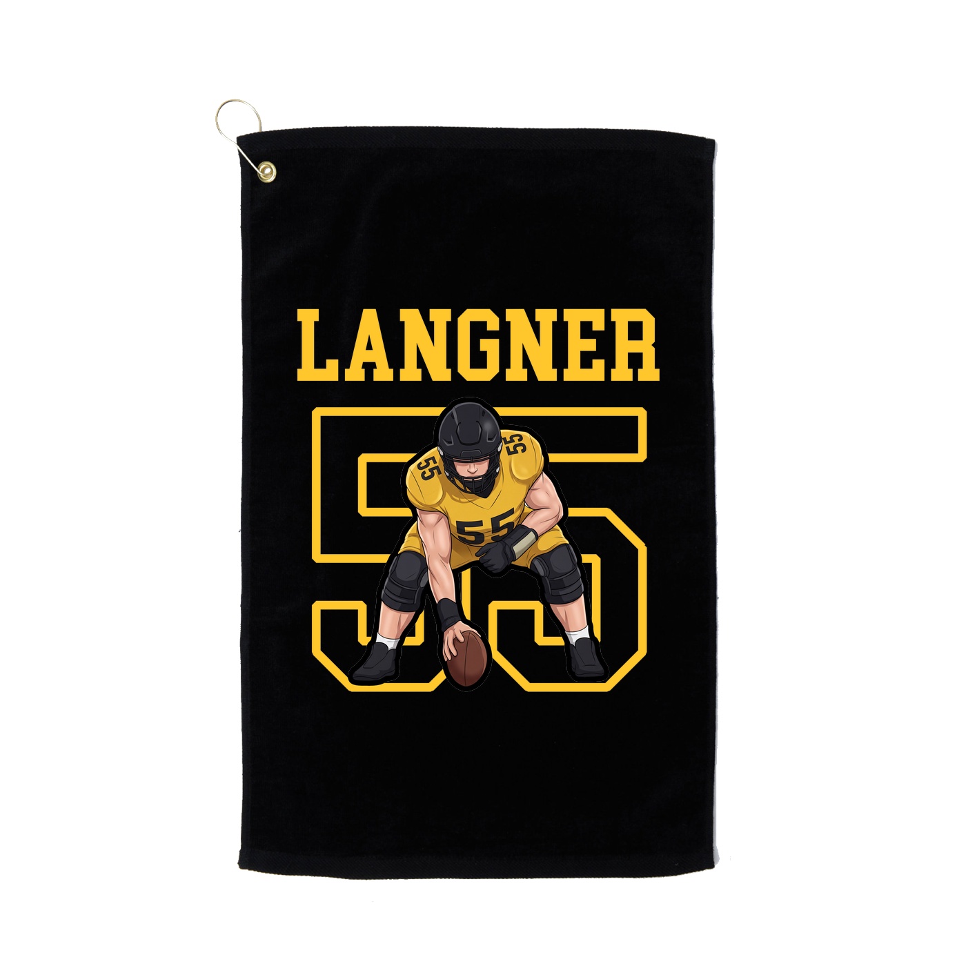 Golf Towel — Shirsey in Black