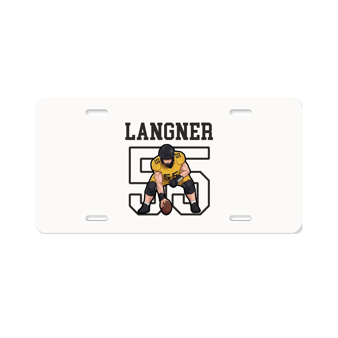 License Plate — Shirsey in Classic