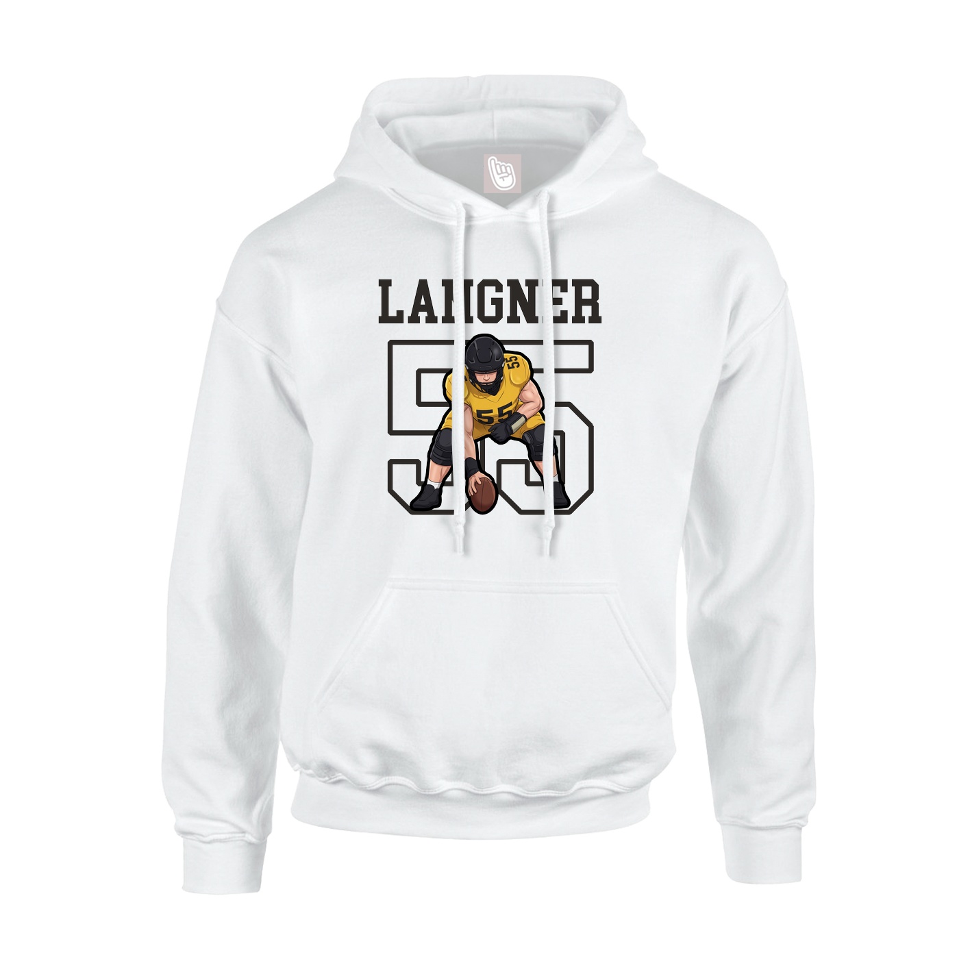 Youth Hoodie — Shirsey in White