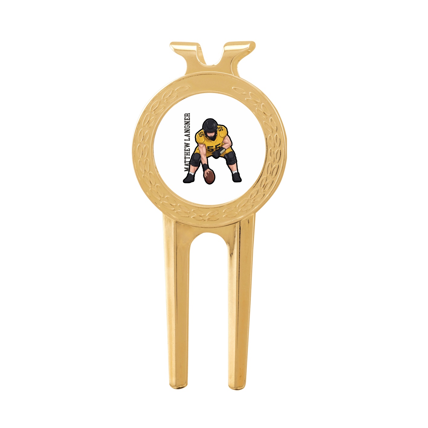 Divot Tool with Ball Marker — Name Vertical in Classic