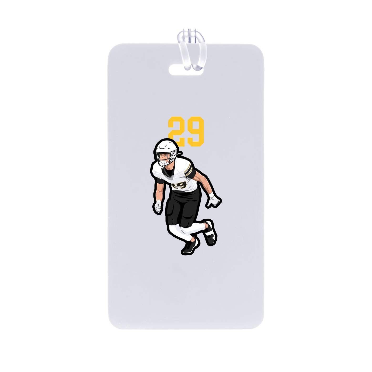 Bag Tag — Number Top in Classic