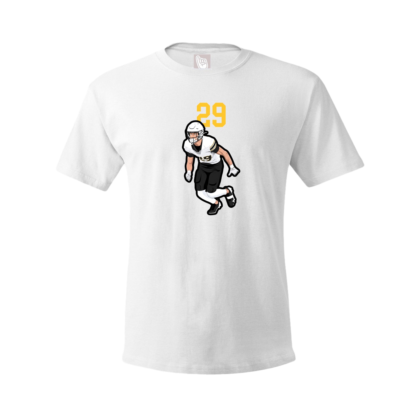 Tee — Number Top in White