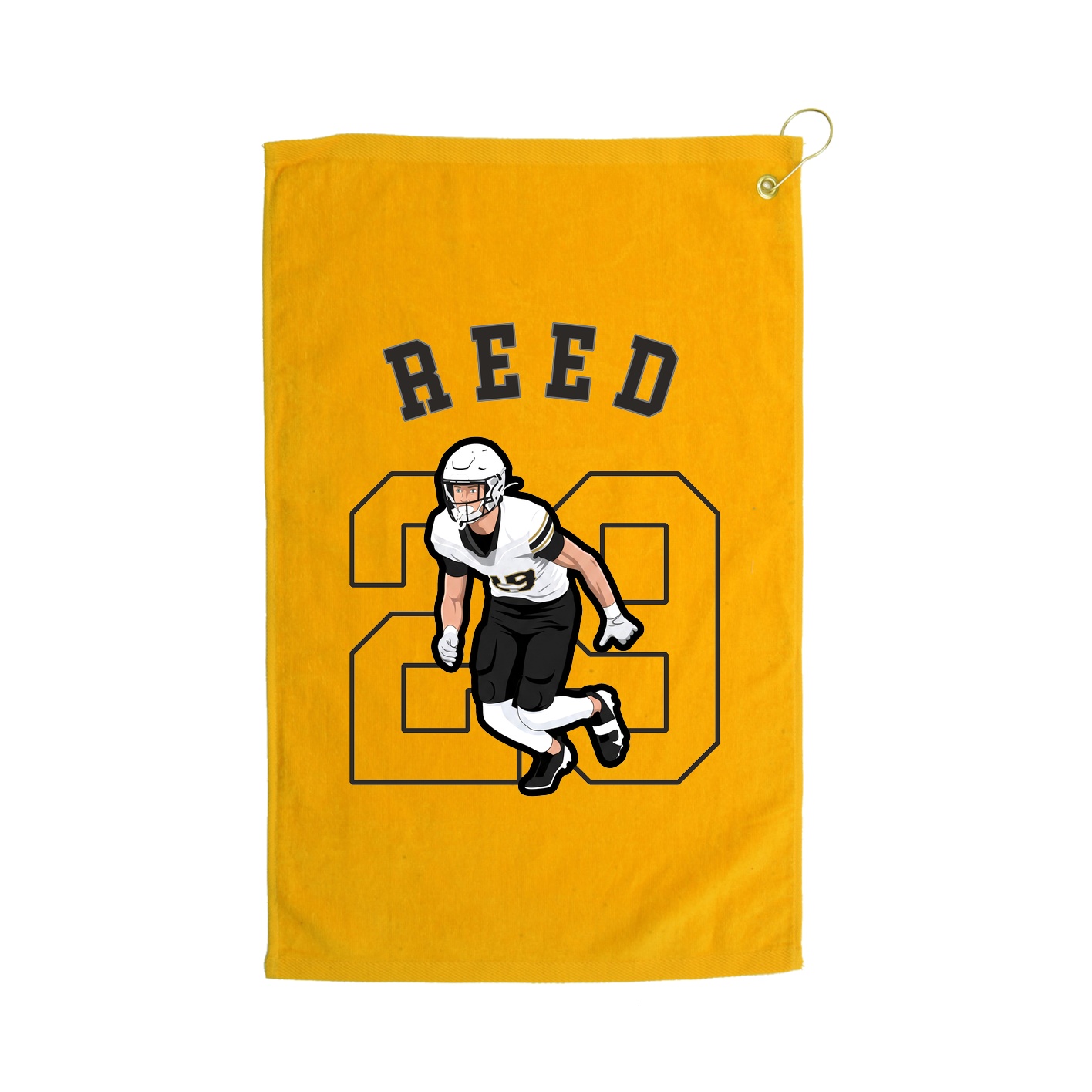 Golf Towel — Shirsey Arch in Gold
