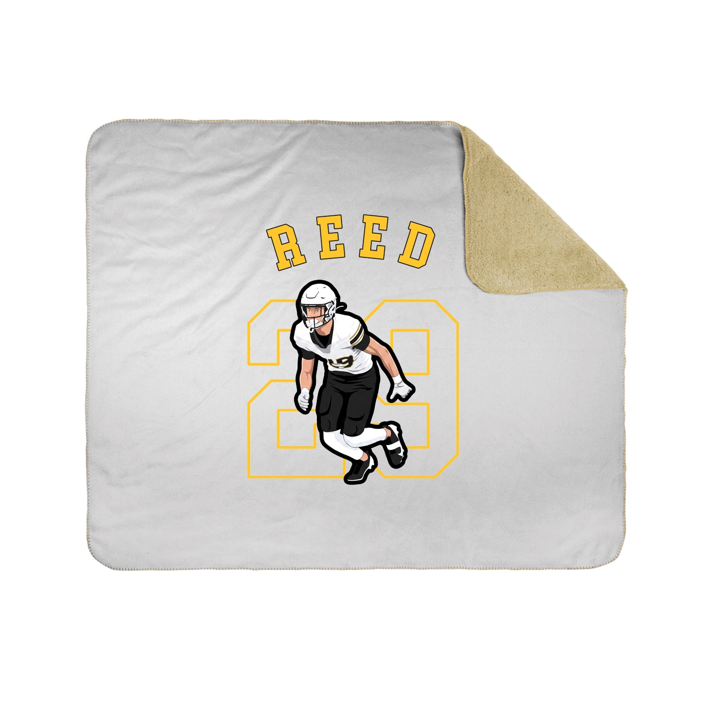 Throw Blanket — Shirsey Arch in White