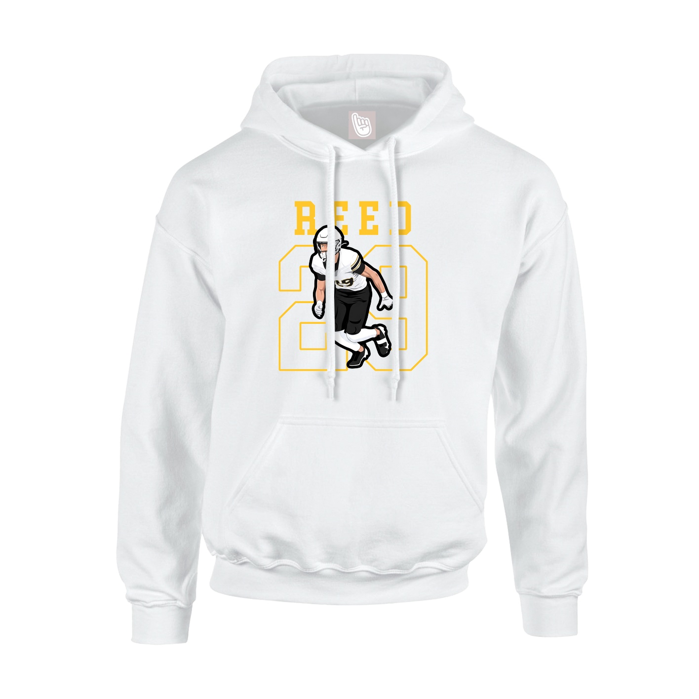 Youth Hoodie — Shirsey in White
