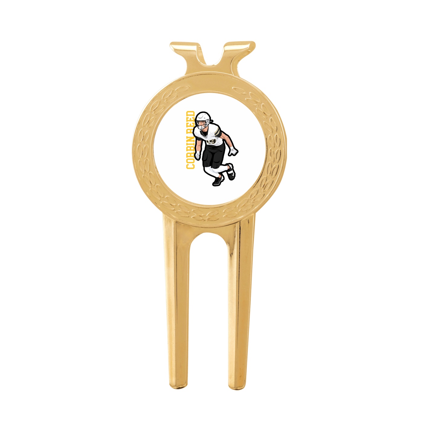 Divot Tool with Ball Marker — Name Vertical in Classic