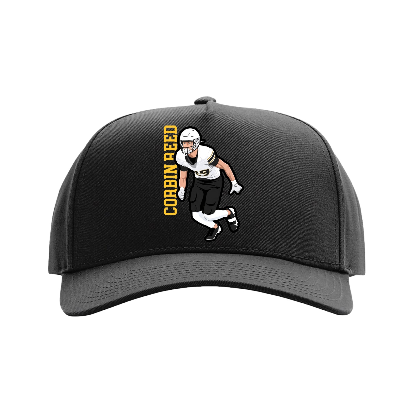 Full Fabric Five-Panel Champ Cap