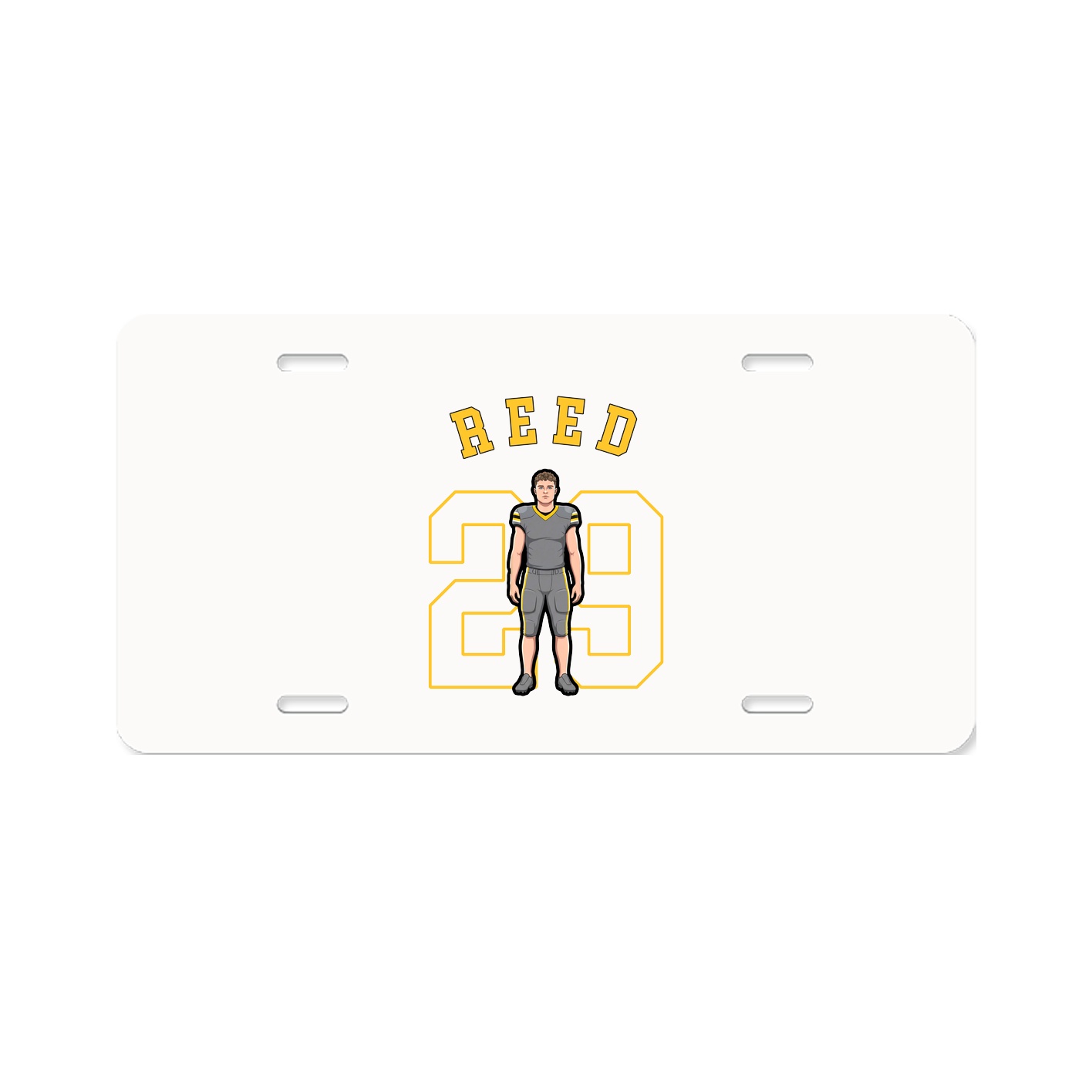 License Plate — Shirsey Arch in Classic