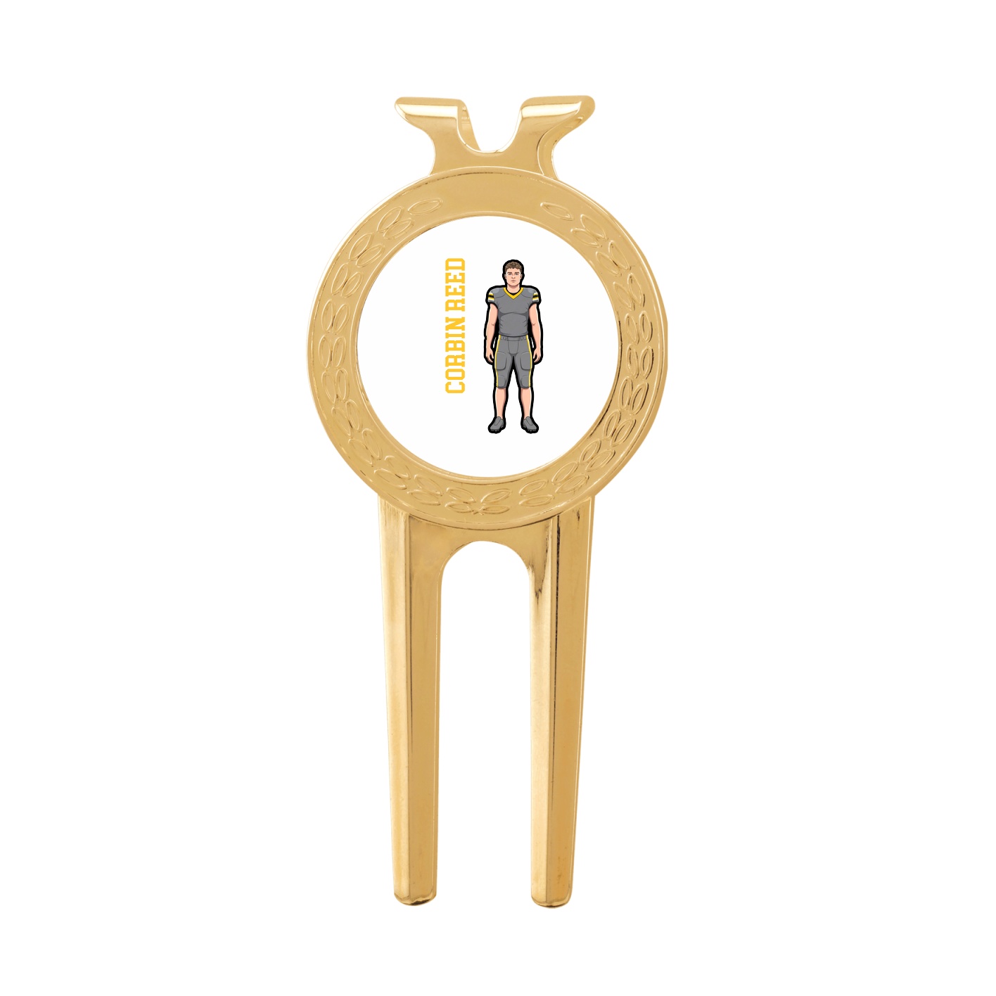 Divot Tool with Ball Marker — Name Vertical in Classic