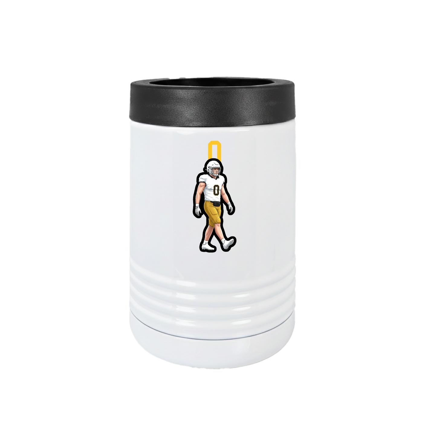 Beverage Holder — Number Top in White