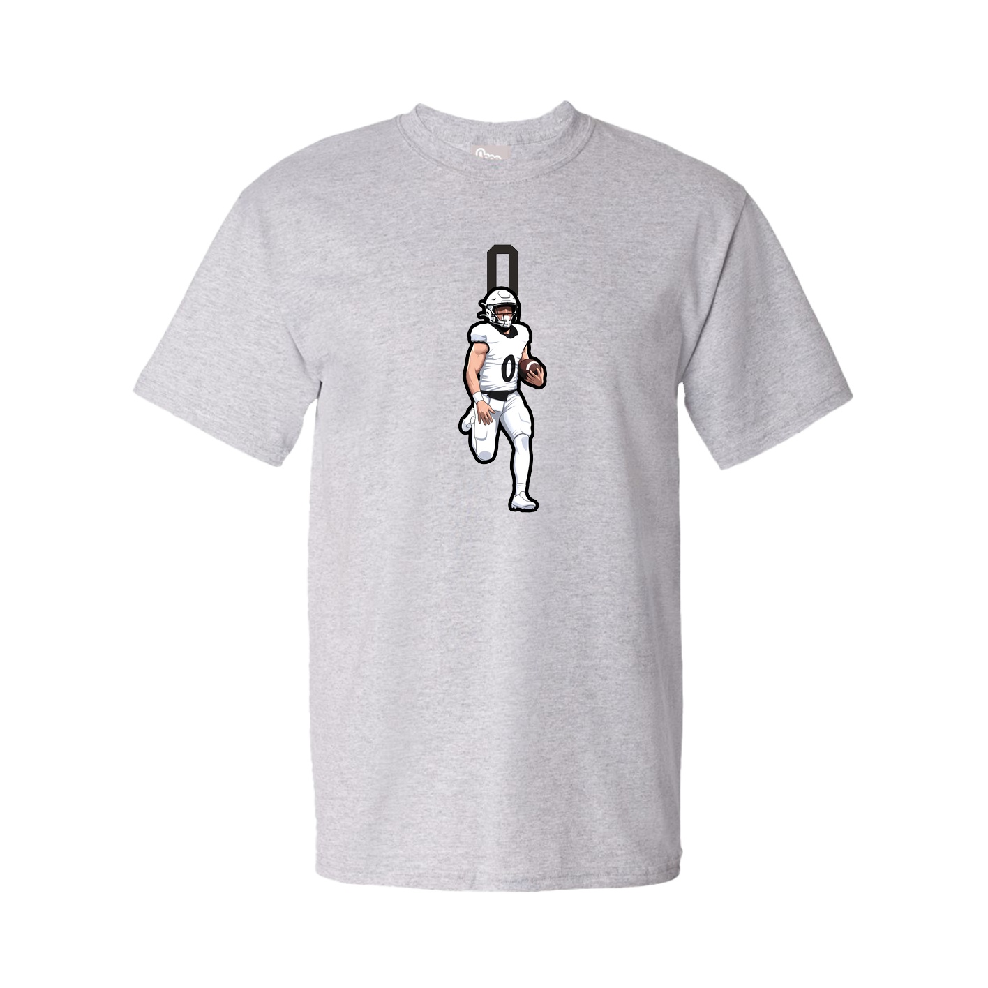Tee — Number Top in Grey
