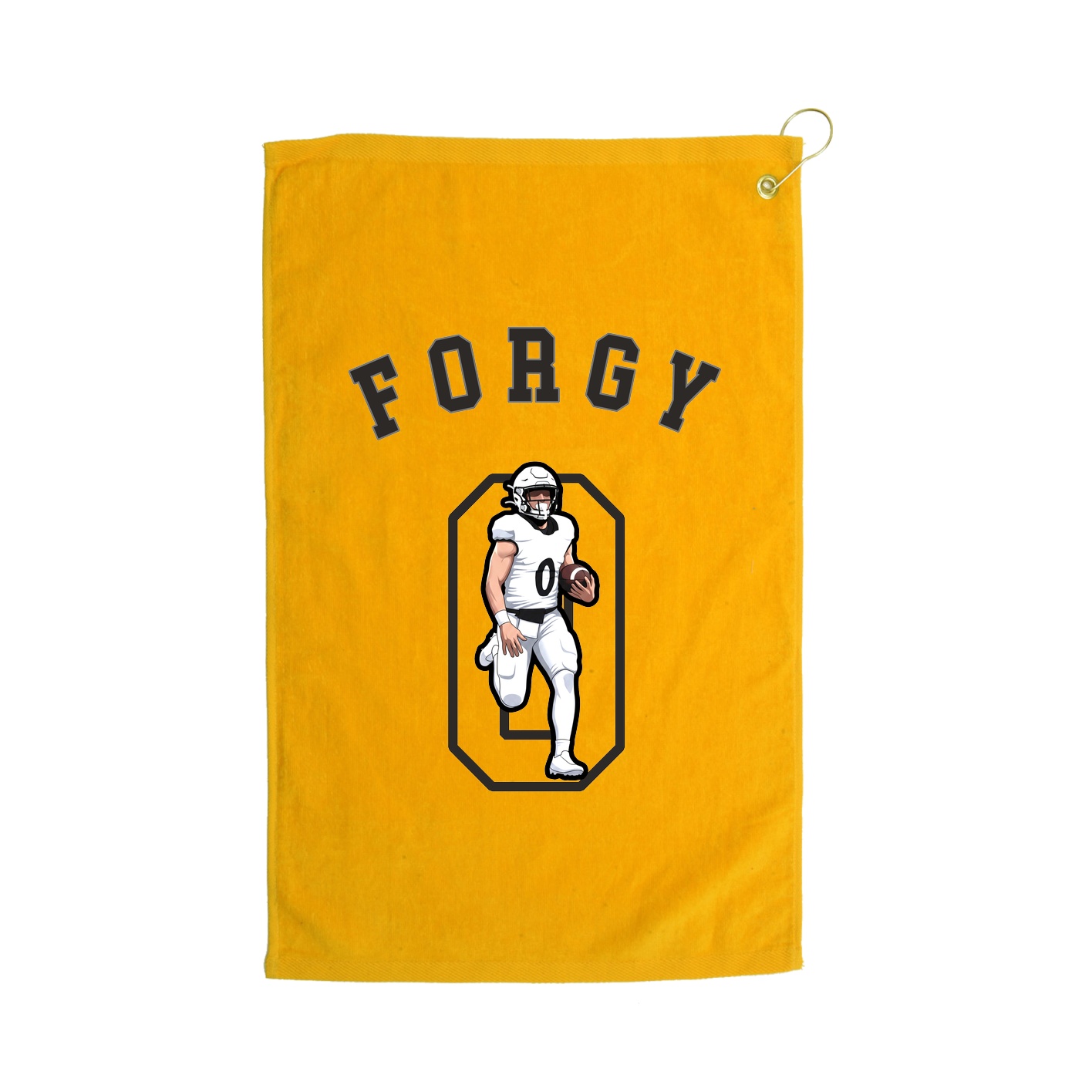 Golf Towel — Shirsey Arch in Gold