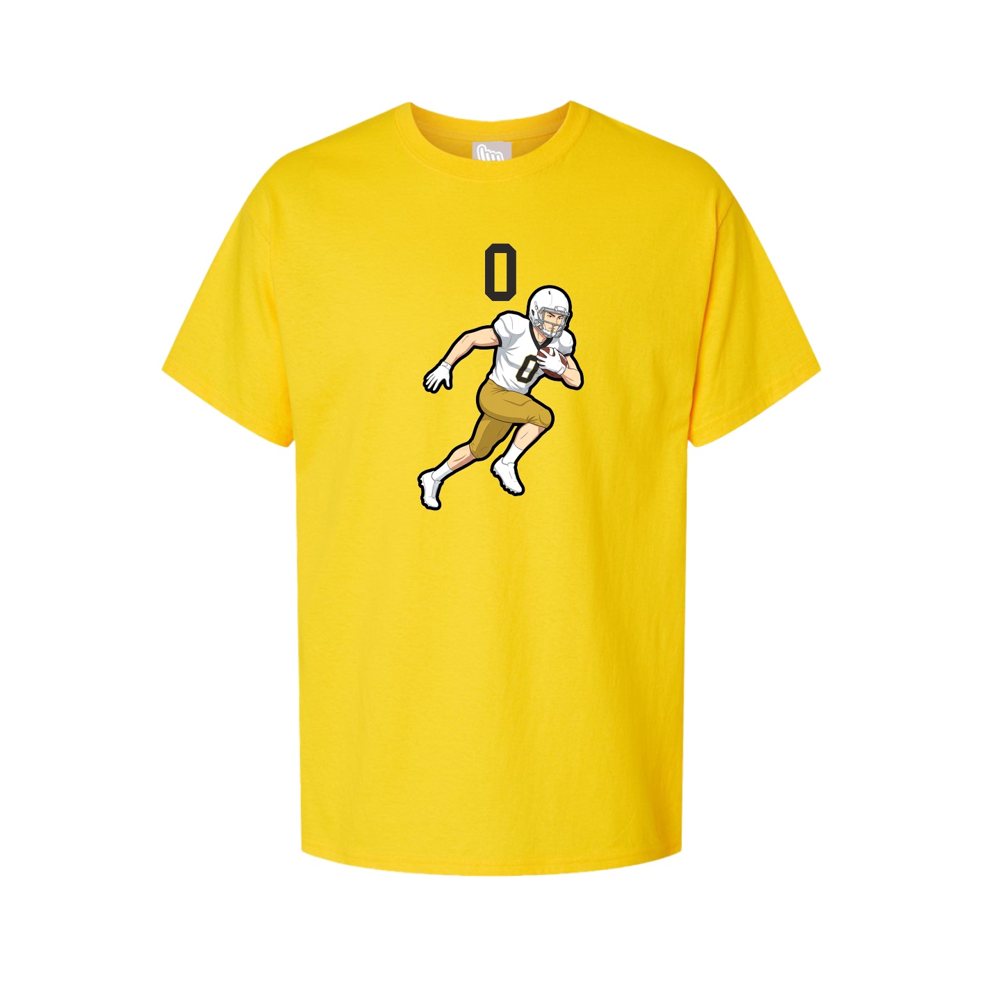 Tee — Number Top in Gold