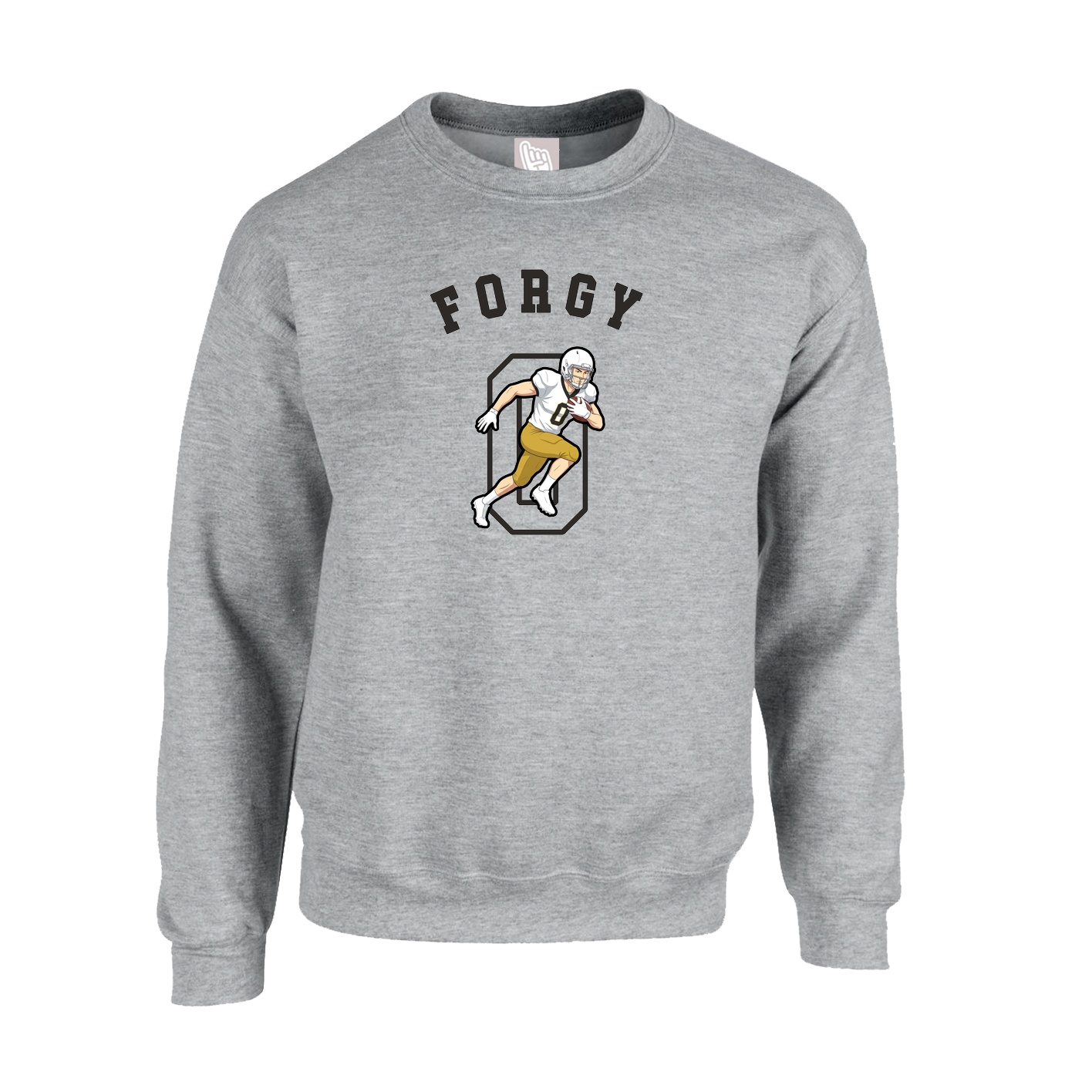 Fleece Crew — Shirsey Arch in Grey