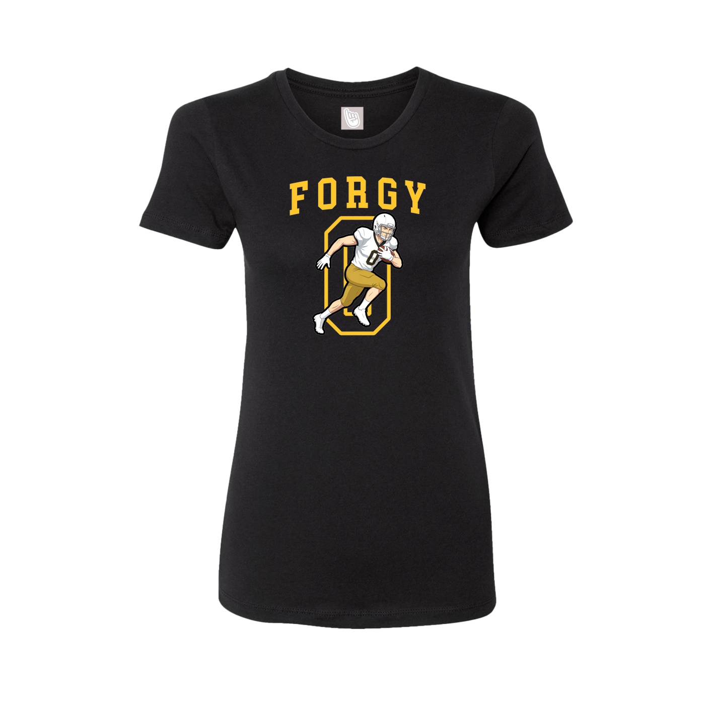 Fitted Women's Tee — Shirsey in Black