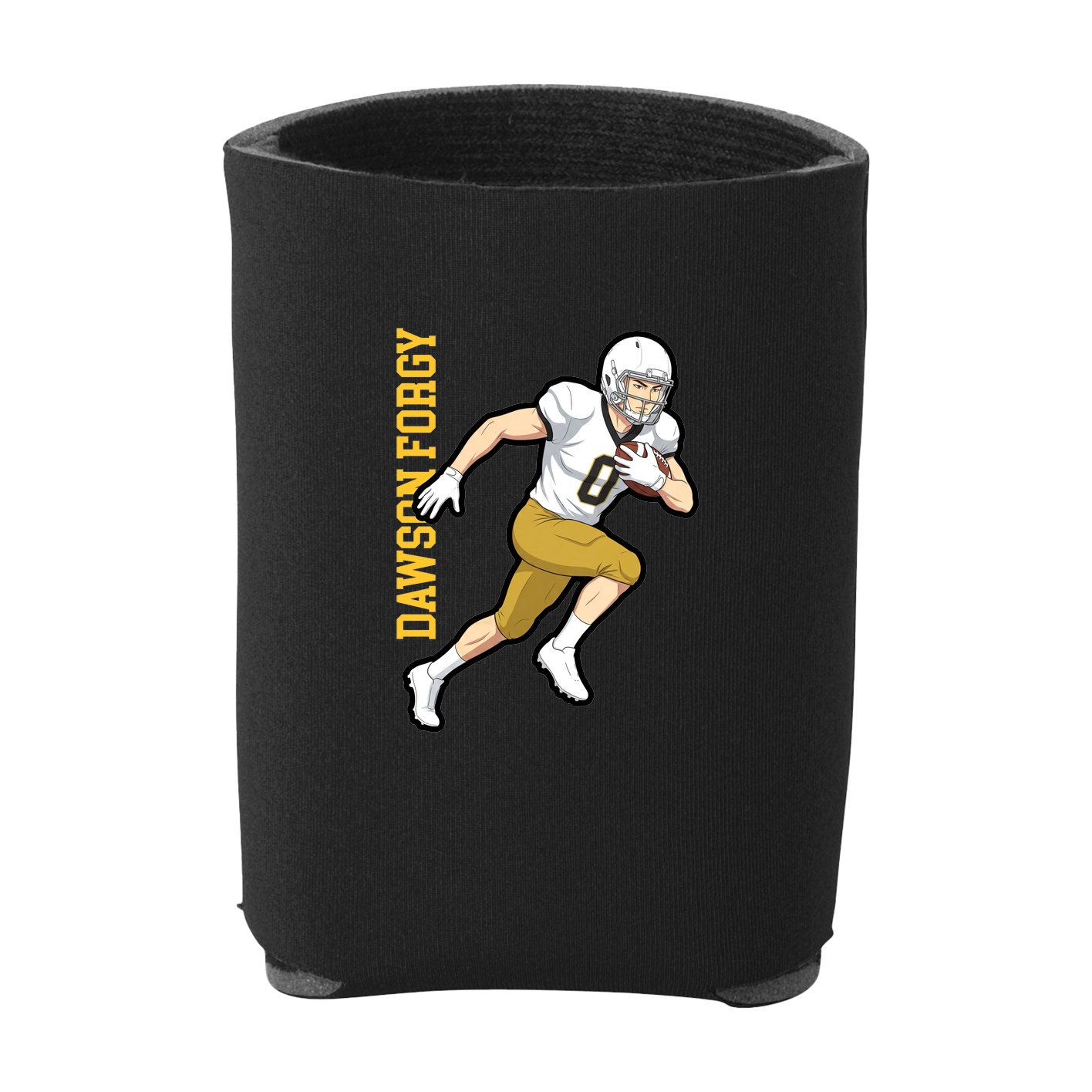 Can Holder — Name Vertical in Black