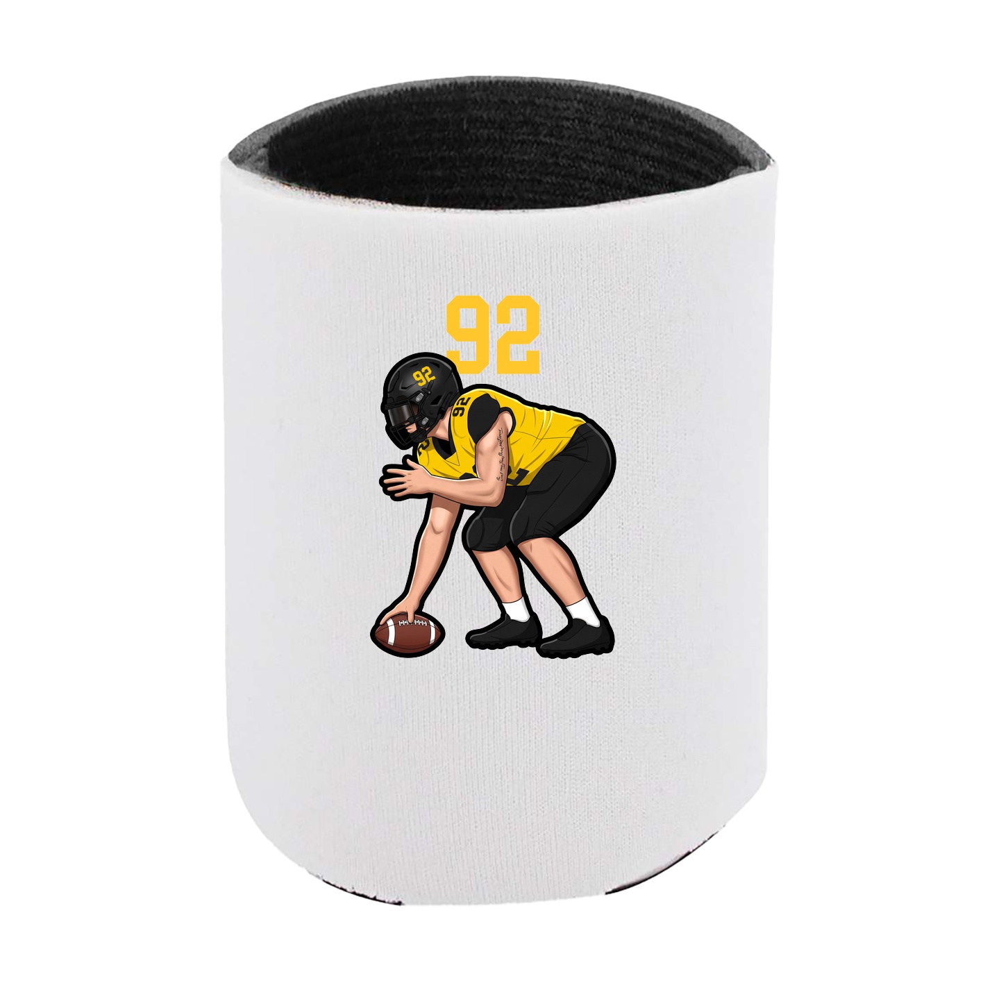 Can Holder — Number Top in White