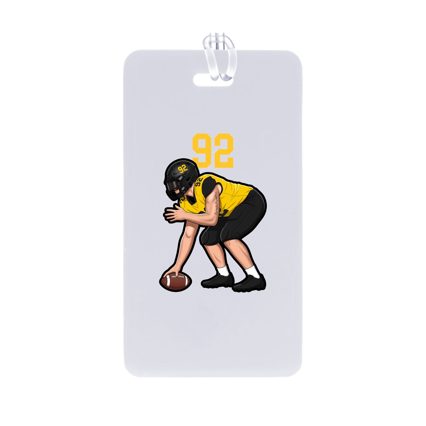 Bag Tag — Number Top in Classic