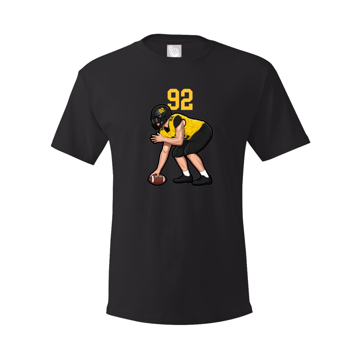 Tee — Number Top in Black