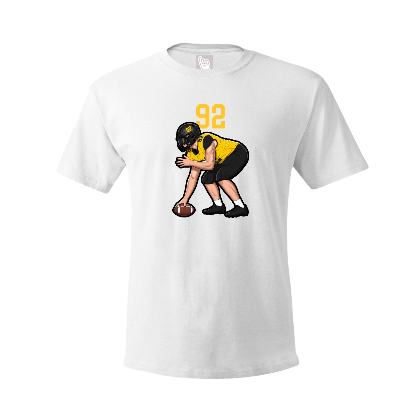 Tee — Number Top in White