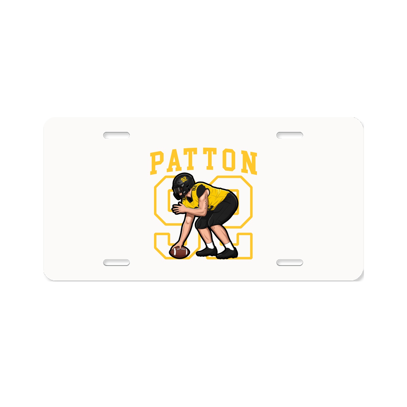License Plate — Shirsey in Classic