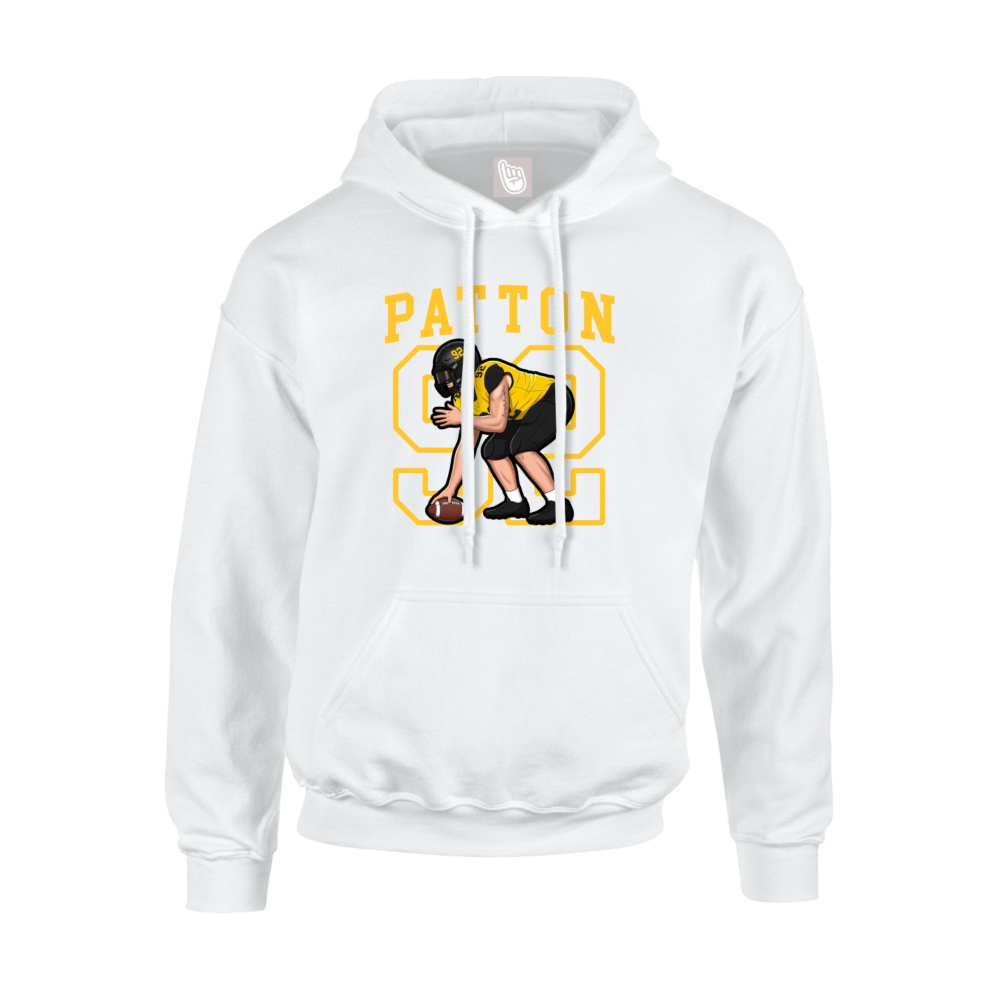 Youth Hoodie — Shirsey in White