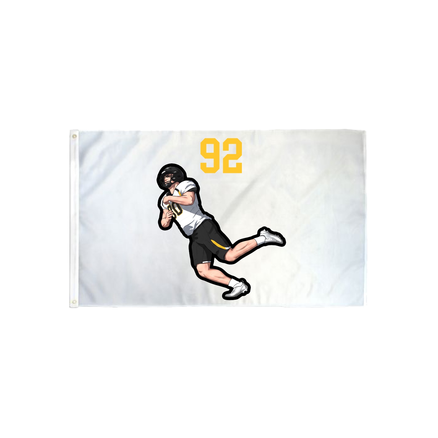 3x5 Flag — Number Top in Classic