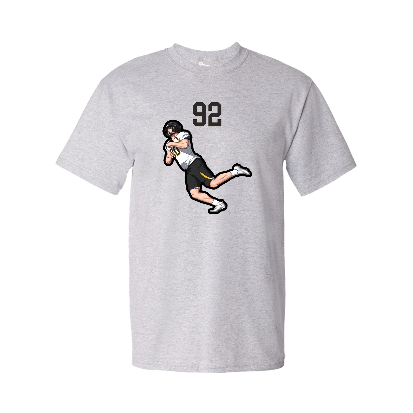 Tee — Number Top in Grey