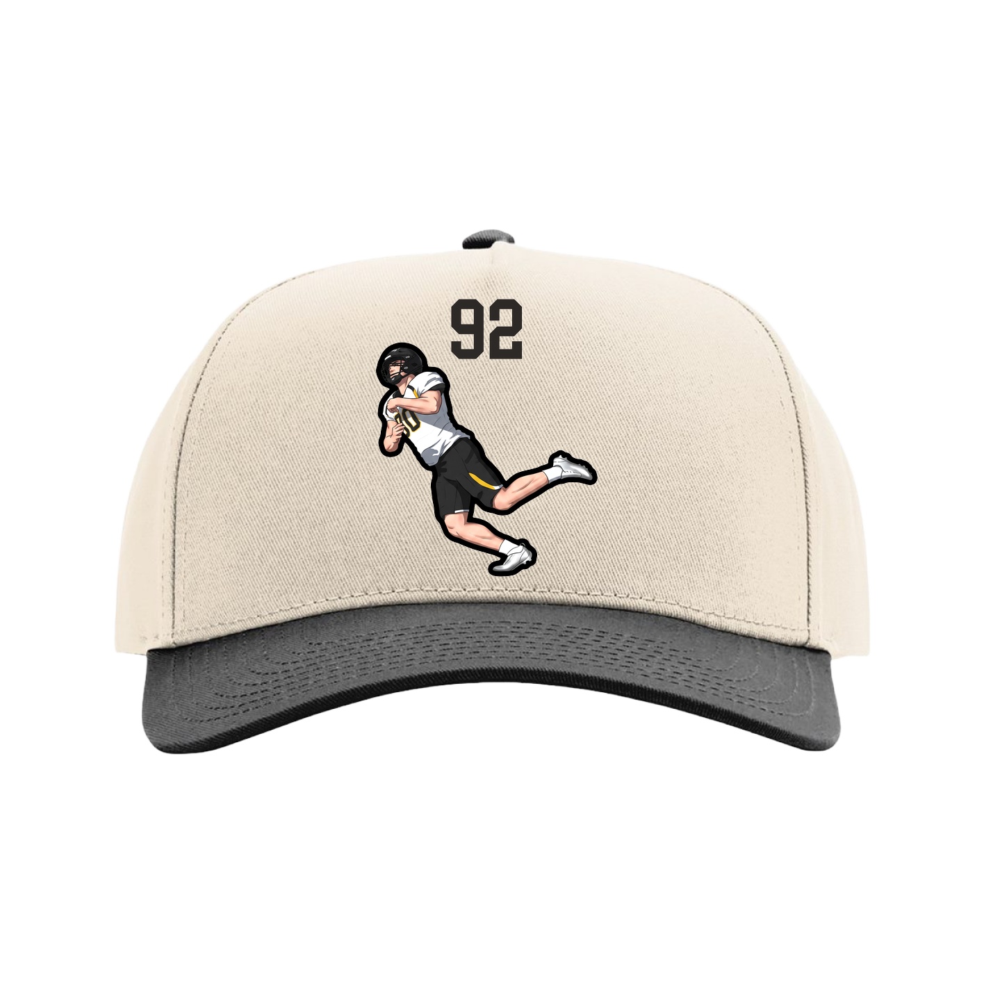 Full Fabric Five-Panel Champ Cap