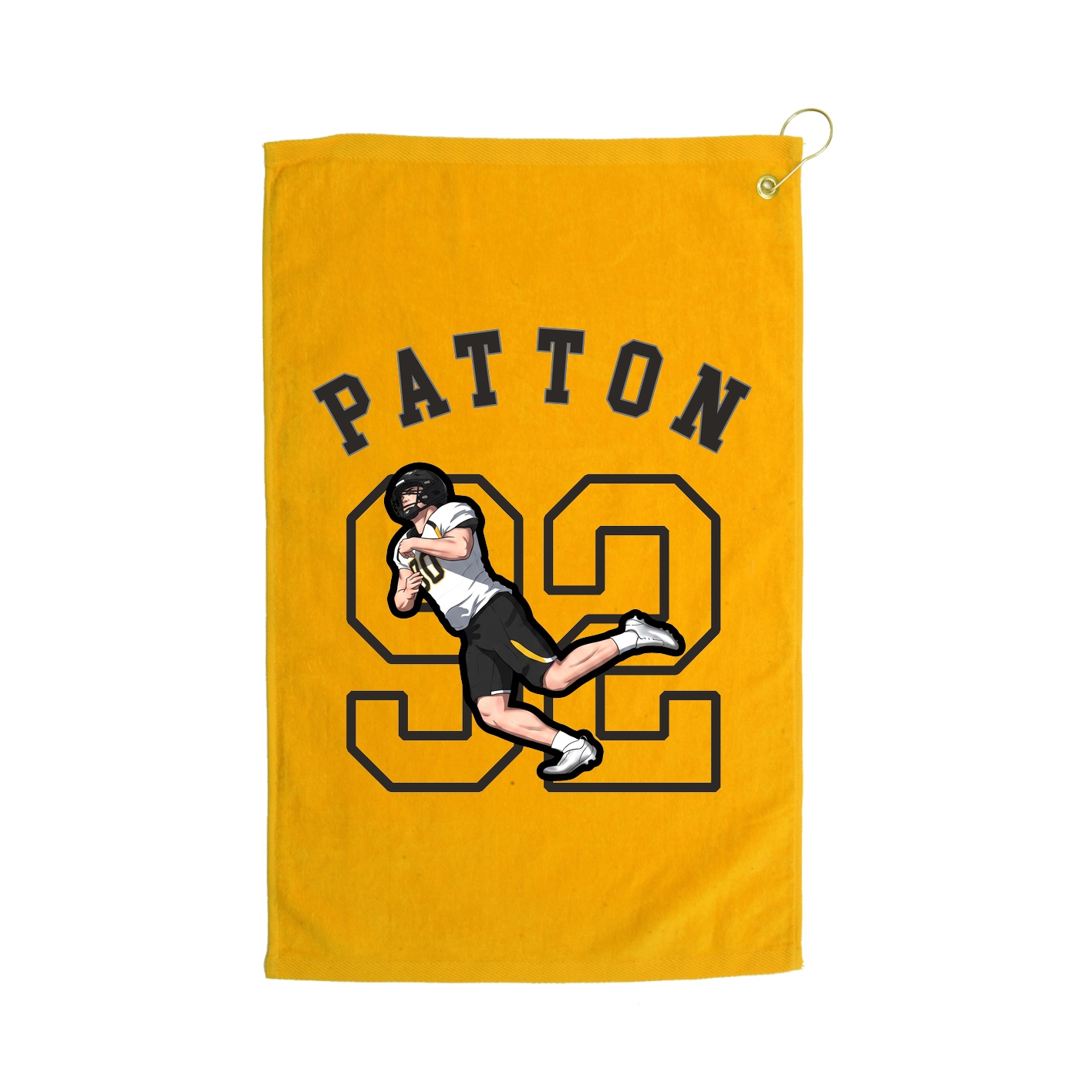 Golf Towel — Shirsey Arch in Gold
